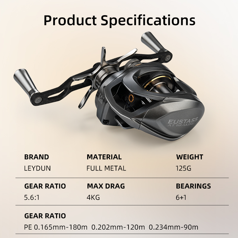 LEYDUN EUSTASS Baitcasting Mol - Spincast Reel recensie en prijs