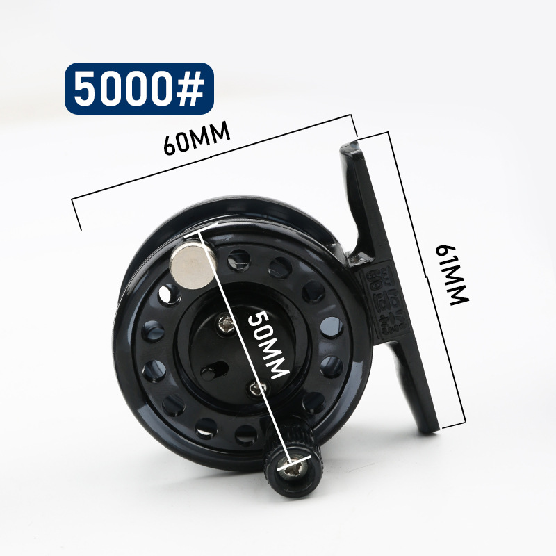 Lichtgewicht draagbare centerp - Ice Fishing Reel recensie en prijs