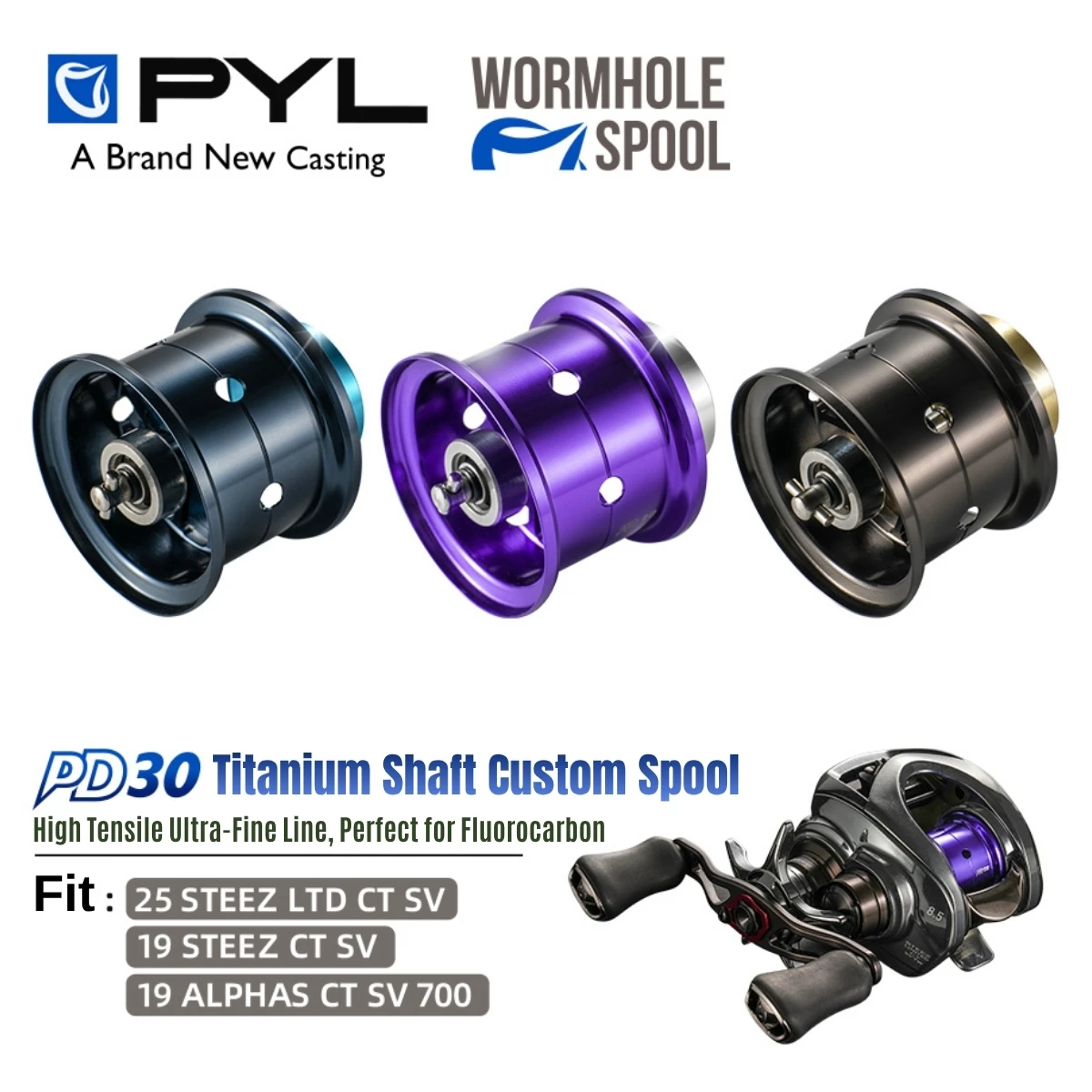 PYL PD30 Upgrade Spoel voor Da - Reel Spare Spool recensie en prijs