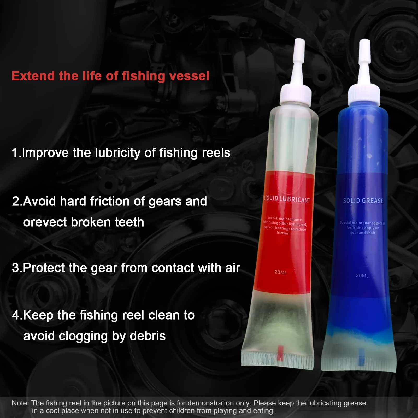 4-delige onderhoudsset voor vi - Reel Grease recensie en prijs